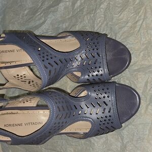 Adrienne Vittadini Navy Women's Sandals